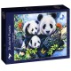 Bluebird-Puzzle - 1000 pièces - Panda Family