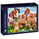 Bluebird-Puzzle - 500 pieces - Petting Farm