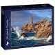 Bluebird-Puzzle - 1000 pièces - Phare de Ploumanac'h, Bretagne, France