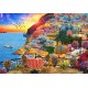 Bluebird-Puzzle - 1000 pièces - Positano Italy