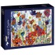 Bluebird-Puzzle - 1000 pieces - Sally Rich - Poppies
