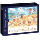 Bluebird-Puzzle - 104 pieces - Search and Find - The Beach