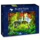 Bluebird-Puzzle - 1000 pieces - Summer Wolf Family