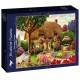 Bluebird-Puzzle - 1000 pieces - Thatched Cottage