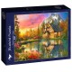 Bluebird-Puzzle - 500 pièces - The Mountain Cabin