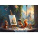 Bluebird-Puzzle - 500 pieces - The Squirrels' Workshop