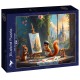 Bluebird-Puzzle - 500 pieces - The Squirrels' Workshop
