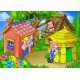Bluebird-Puzzle - 48 pieces - The Three Little Pigs