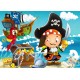Bluebird-Puzzle - 48 pièces - The Treasure of the Pirate