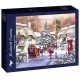 Bluebird-Puzzle - 1500 pieces - Village and Santa