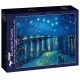 Bluebird-Puzzle - 1000 pieces - Vincent Van Gogh - Starry Night over the Rhône, 1888