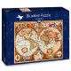 Bluebird-Puzzle - 1000 pièces - Vintage Map