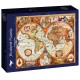 Bluebird-Puzzle - 1000 pièces - Vintage Map