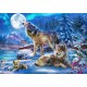 Bluebird-Puzzle - 1500 pieces - Winter Wolf Family