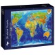 Bluebird-Puzzle - 1000 pieces - World Geo-Political Map