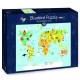 Bluebird-Puzzle - 150 pieces - World Map for Kids