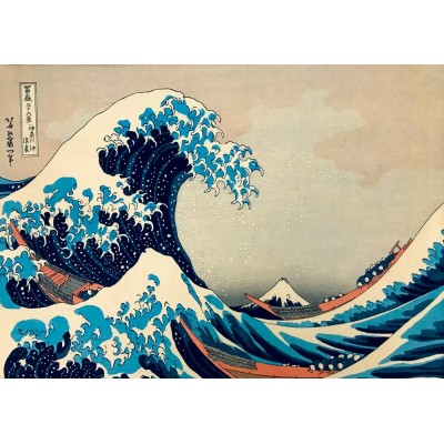 Bluebird-Puzzle - 1000 pieces - Hokusai - The Great Wave off Kanagawa, 1831