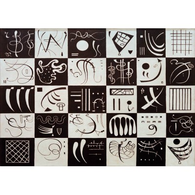 Bluebird-Puzzle - 1000 pieces - Kandinsky - Trente, 1937