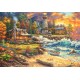 Bluebird-Puzzle - 1000 pieces - Chuck Pinson - Providence by the Sea