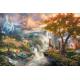 Bluebird-Puzzle - 1000 pièces - Thomas Kinkade - Disney, Bambi
