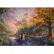 Bluebird-Puzzle - 1000 pieces - Thomas Kinkade - Disney - Pocahontas