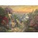 Bluebird-Puzzle - 3000 pièces - Thomas Kinkade - Le Cottage et le Phare